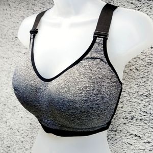 VSX Sport Bra 38DD Full Coverage, Racer Back, Underwire, Molded Cups, 1" Straps.